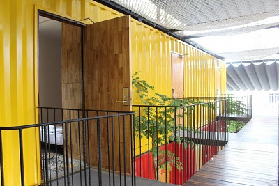 Cận Cảnh Ccasa Hostel - Khách Sạn Container Đầu Tiên ở Nha Trang Cận Cảnh Ccasa Hostel - Khách Sạn Container Đầu Tiên ở Nha Trang