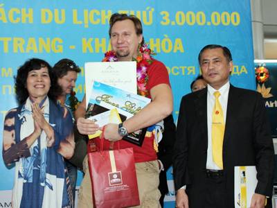 Nha Trang Đón Vị Khách Du Lịch Thứ 3 Triệu Nha Trang Đón Vị Khách Du Lịch Thứ 3 Triệu