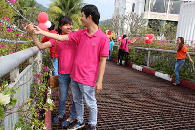 Khai Trương "Cầu Khóa Tình Yêu Champa" Khai Trương "Cầu Khóa Tình Yêu Champa"