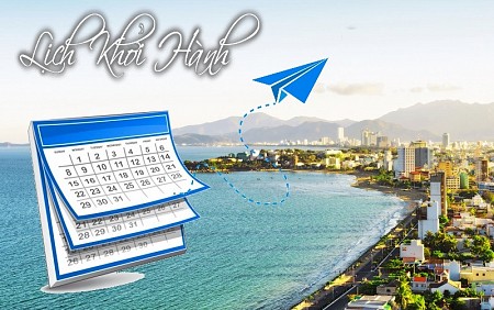 Lịch Khởi Hành chương trình Nha Trang 2019 mới nhất