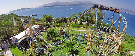 Những trò chơi mang cảm giác mạnh tại Nha Trang