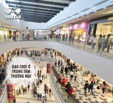 Vui chơi ở trung tâm thương mại Vui chơi ở trung tâm thương mại