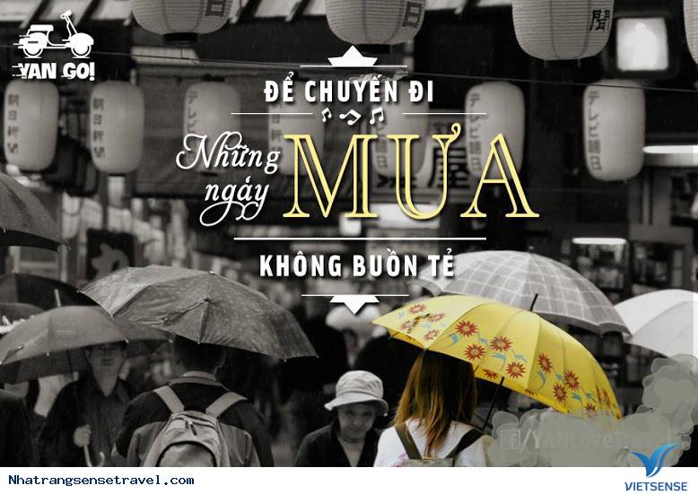 Để Chuyến Du Lịch Gặp Những Ngày Mưa Không Còn Buồn Tẻ1 Để Chuyến Du Lịch Gặp Những Ngày Mưa Không Còn Buồn Tẻ
