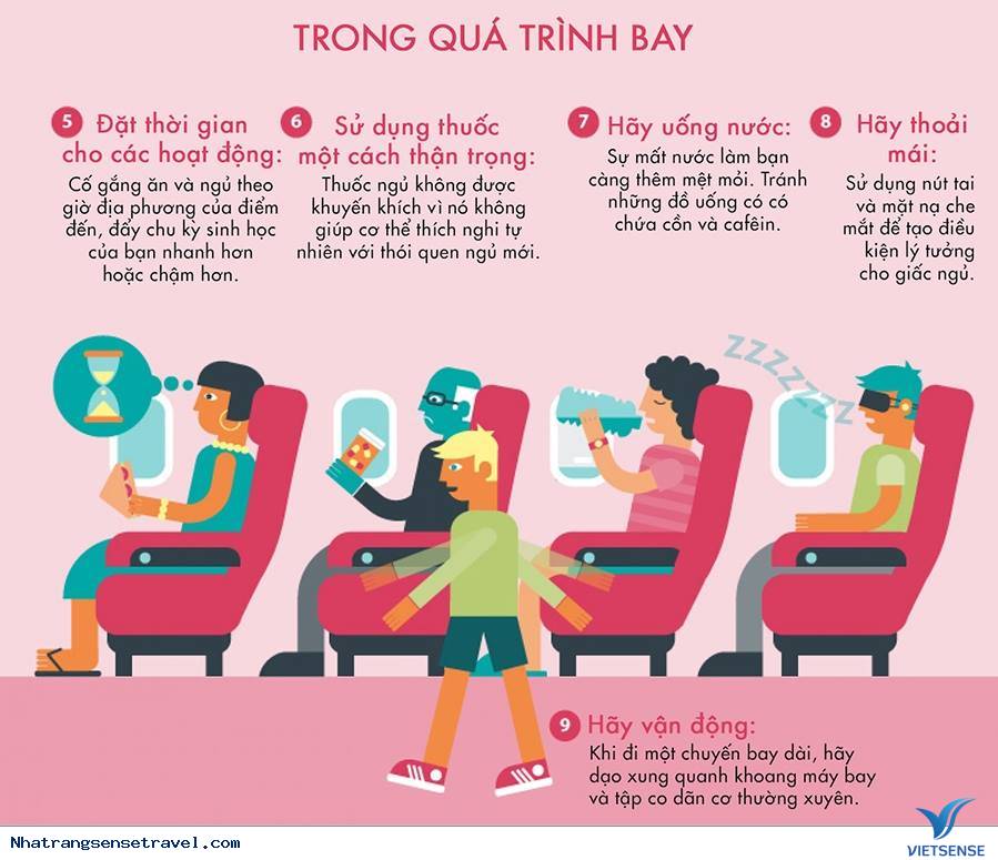 Làm Gì Để Tránh Mệt Mỏi Sau Mỗi Chuyến Bay Dài - Ảnh 4 Làm Gì Để Tránh Mệt Mỏi Sau Mỗi Chuyến Bay Dài - Ảnh 4