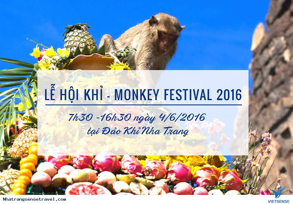 Lễ Hội Khỉ - Monkey Festival 2016 Trên Đảo Khỉ Nha Trang - Ảnh 1 Lễ Hội Khỉ - Monkey Festival 2016 Trên Đảo Khỉ Nha Trang - Ảnh 1