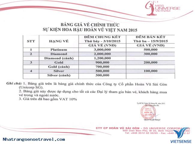 Nha Trang Tổ Chức Cuộc Thi Hoa Hậu Hoàn Vũ Việt Nam 2015 - Ảnh 1