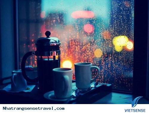 Cà phê ngắm mưa, cà phê sách Cà phê ngắm mưa, cà phê sách