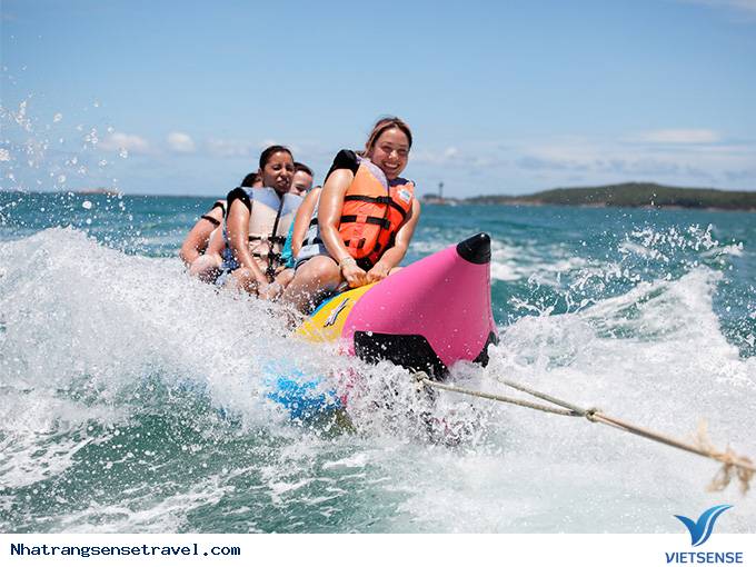 trải nghiệm nha trang, cưỡi phao chuối trải nghiệm nha trang, cưỡi phao chuối
